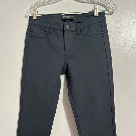 Liverpool blackish gray denim pants size 2/26 - Picture 6 of 6